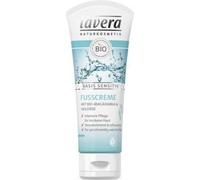 Lavera Basis Sensitiv Crème pour les pieds à la boue curative et à la macadamia bio 75ml