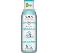 lavera Basis Sensitiv - Douche de soin 2 en 1 pour peau et cheveux - Avec aloe vera bio et kératine végétale - Nettoie sans dessécher - 250 ml