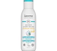 lavera basis sensitiv lait corporel raffermissant - aloe vera bio & Q10 bio - hydratation longue durée - soin hydratant 24h - cosmétiques naturels - vegan - bio (1 x 250 ml)