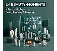 lavera Calendrier de l'Avent 2025 - Calendrier de l'Avent beauté pour femme avec cosmétiques naturels - 24 surprises soins de la peau, soins du visage et maquillage d'une valeur de 170 € - Calendrier