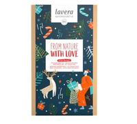 lavera Coffret cadeau - From Nature with Love - Basis Sensitiv - Gel douche et lait pour le corps - Cosmétique naturel - Vegan