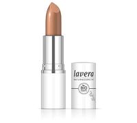 lavera Cream Glow Lipstick -Golden Ochre 06 - Couleur intense - Fini satiné brillant - Grand confort - Jusqu'à 6 heures de tenue - vegan - Cosmétiques naturels (1x 18 g)