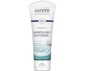 lavera Crème aiguë neutre avec micro-argent - Onagre bio - Aide immédiate en cas d'irritations de la peau - Dermatite atopique - Soin médical de la peau - Végétalien bio - Crème cosmétique naturelle