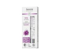 lavera Crème contour des yeux raffermissante avec triple effet acide hyaluronique et bakuchiol - Anti-âge - Végétalien - Soin de la peau bio - Visiblement raffermissant et hydratant - 15 ml