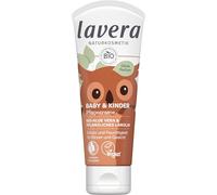lavera Crème de soin pour bébé et enfant - Pour le visage et le corps - Sans parfum ni conservateur - Hydratante - Protège et apaise - Végétalien - Cosmétique naturel - 75 ml