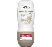 Lavera Deo Roll-On Natural & Mild - 0% sels d' aluminium - vegan - Protection déodorante fiable 48h - cosmétiques naturels certifiés - avoine bio et de minéraux naturels - fragrance discrète - 50ml