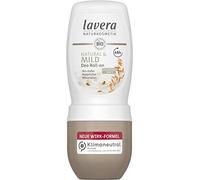 Lavera Déodorant roll-on NATURAL & MILD 48 h - Végétalien - Cosmétique naturel - Avoine bio & minéraux naturels - Sans aluminium - Protection fiable et un parfum discret - 48 heures - 50 ml