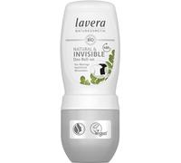 Lavera Déodorant roll-on naturel et innovant 48 h - végétalien - Cosmétique naturel - Moringa bio et minéraux naturels - Sans aluminium - Protection fiable sans taches de déodorant - Protection déodorant 48 heures - 50 ml