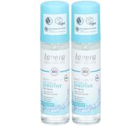 LAVERA Déodorant Spray Natural & Sensitive 2x75 ml