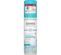 lavera, Déodorant en spray Sensitiv Natural Sensible 48 h - Cosmétique naturel végétalien - Aloe vera - Minéraux naturels sans aluminium - Formule douce - 48 heures - Protection - 75 ml