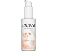 lavera Fluide anti-UV FPS 30 30 ml | Cosmétique naturelle végane, protège des UV, protection minérale, contre le vieillissement lié au soleil