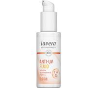 lavera Fluide anti-UV SPF 30 - Protège contre les rayons UV - Protection minérale - Contre le vieillissement cutané causé par le soleil - Végétalien - Cosmétique naturel - 30 ml
