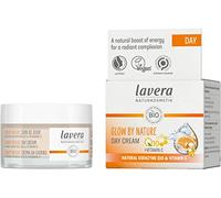 lavera Glow By Nature Crème de jour - Q10 et vitamine C - Réduit les signes cutanés fatigués - Renforce l'énergie - Vegan - Cosmétique naturel (50 ml)