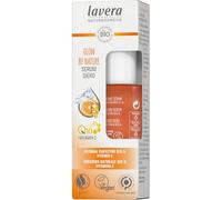 lavera GLOW BY NATURE Sérum - Cosmétique naturel - Végétalien - Q10 & Vitamine C - Hydratant - Anti-rides - Revitalisant - Peau ferme - Certifié PETA - 1 x 30 ml