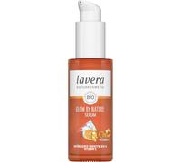 lavera GLOW BY NATURE Sérum - cosmétiques naturels - végan - Q10 & Vitamine C - hydratant - Anti-rides - revitalisant - peau ferme - certifié PETA - 1 x 30 ml