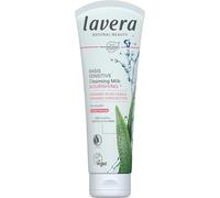 Lavera Basis Sensitiv lait nettoyant visage pour peaux sèches 125 ml