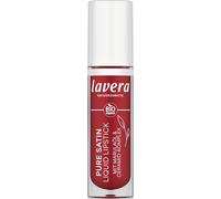 lavera Pure Satin Liquid Lipstick -Poppy Red 01- - Couleurs couvrantes et hautement pigmentées pour un résultat couleur intense - Formule nourrissante pour des lèvres douces et souples - 4,0 ml