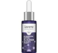 lavera Re-Energizing Élixir d'huile de sommeil - Renouvellement cellulaire naturel - Revitalise le teint de la peau - Hydratant - Végétalien - Cosmétique naturel - 30 ml