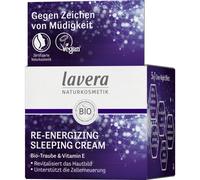 lavera Re-Energizing Sleeping Cream ∙ 5in1 Over-Night-Effect ∙ Anti-Ageing Moisturiser Night Cream ∙ Vegan ✔ Organic Skin Care ✔ Natural & Innovative Cosmetics ✔ 50ml