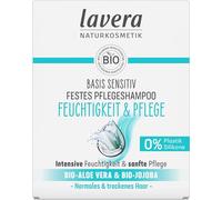 Lavera Shampooing de soin ferme à base sensible - Hydratation et cuir chevelu équilibré - Sans silicone - Fraîcheur longue durée - Végétalien - Cosmétique naturel - 50 g