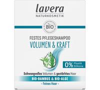 lavera Shampooing de soin ferme volume & force - sans silicone - hydratation intense & soin doux - végétalien - cosmétique naturel - 50 g