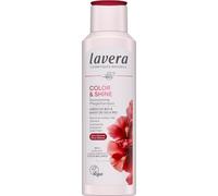 lavera SHAMPOOING SOIN COLOR & SHINE - sans silicones - pour cheveux colorés et ternes - redonne de l'éclat à la couleur - vegan - cosmétiques naturels - 250 ml
