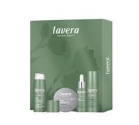 lavera Skin Longevity Routine Kit de soin du visage avec extraits de plantes bio et hyaluron, pour une peau élastique et soignée, hydratation et régénération, cosmétique naturel complet