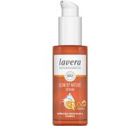 lavera GLOW BY NATURE Sérum - Cosmétique naturel - Végétalien - Q10 & Vitamine C - Hydratant - Anti-rides - Revitalisant - Peau ferme - Certifié PETA - 1 x 30 ml