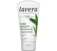 lavera Pure Beauty Crème de jour matifiante 50 ml - Cosmétique naturel pour le visage avec Acnilys et bambou - Soin du visage végétalien pour peaux impures et peaux mixtes - Crème de jour hydratante