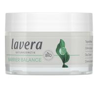 lavera Barrier Balance Crème de jour sans alcool Sans parfum Hydratant et régénérant Renforce la barrière cutanée Prébiotiques Végétalien Cosmétique naturel 50 ml