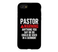 L'avertissement du Pasteur Pourrait être utilisé dans Un Sermon chrétien Blague Coque pour iPhone SE (2020) / 7/8
