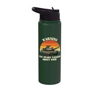L'avertissement peut commencer à parler de la Seconde Guerre mondiale - Historien de l'histoire Stainless Steel Insulated Water Bottle