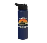 L'avertissement peut commencer à parler de la Seconde Guerre mondiale - Historien de l'histoire Stainless Steel Insulated Water Bottle