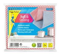 Lavette douce, paquet de 2