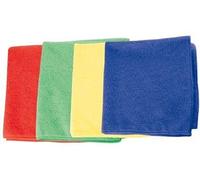 Lavette Microfibre 32x36cm multi usage ecoline jaune Tampel G