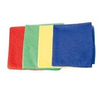 Lavette Microfibre 32x36cm multi usage ecoline jaune Tampel