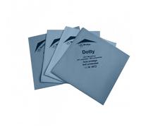 Lavette microfibre DOTTY non tissée 40x40cm - Sachet de 5 - BLEU