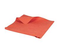 Lavette microfibre non tissée lisse rouge