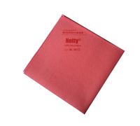 Lavette microfibre non tissée Netty Concept Microfibre rouge, lot de 5