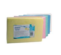 Lavette non tissée ajourée - 35x50cm - Sachet de 25 - BLANC