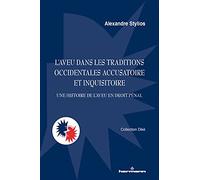 Teddy Hermann – L'aveu dans les traditions occidentales accusatoire et inquisitoire