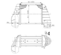 Laveur D'Air NRF Pour Audi TT 8N3 8N9 8L1 Seat Leon 1M1