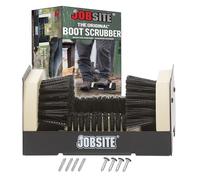 Laveur de Bottes Original JobSite - Nettoyeur à Chaussures et Brosse à gratter Industriel permanents