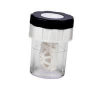 Laveur de lentilles de contact, nettoyant manuel pour lentilles de contact - Rondelle manuelle pour lentilles de contact avec rotation - Conteneur portable pour machine de nettoyage des