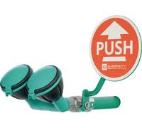 Laveur d'yeux ClassicLine avec deux pommeaux de douche 45Grad Wm.raccord 3/4AG pouces B-SAFETY BR210085