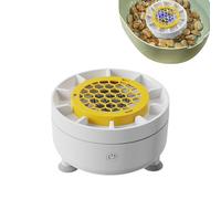 Laveuse à fruits | Essoreuse automatique de nettoyage des légumes | Petite vaisselle pour comptoir de préparation de fruits, légumes, fruits de mer, pique-nique, cuisine, maison
