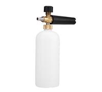 Laveuse à mousse à neige réglable, bouteille de 1 L, buse de lavage de voiture, pulvérisateur à pression, buse en laiton professionnelle, bouteille en PEHD pour voitures, motos,