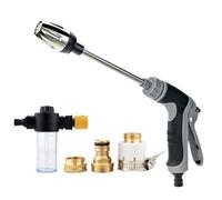 Laveuse à pression sans fil - Pulvérisateur de pression rotatif à paroi 3 mode, lance de nettoyage électrique | Outil d'eau haute pression pour pelouse de jardin arrière-cour terrasse terrasse