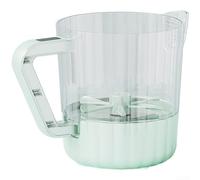 Laveuse à riz électrique et batteur à œufs automatique, mélangeur de poudre portable avec 3 vitesses, outil de cuisine rechargeable avec passoire alimentaire portable, batterie (bleu)