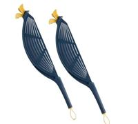 Laveuse à riz, rinceuse à riz passoire de lavage, filtre à riz,2 pièces | Nettoyeur de riz,tamis à riz en plastique réutilisable,filtre de cuisine multifonctionnel,outil de déflecteur